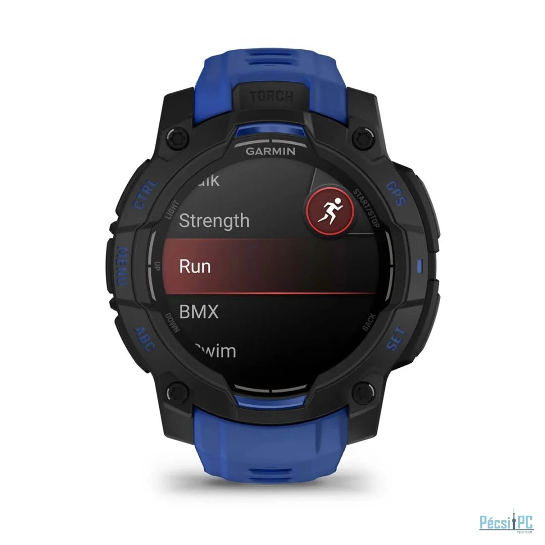 Garmin Instinct 3 45mm Amoled Blue with Black Band