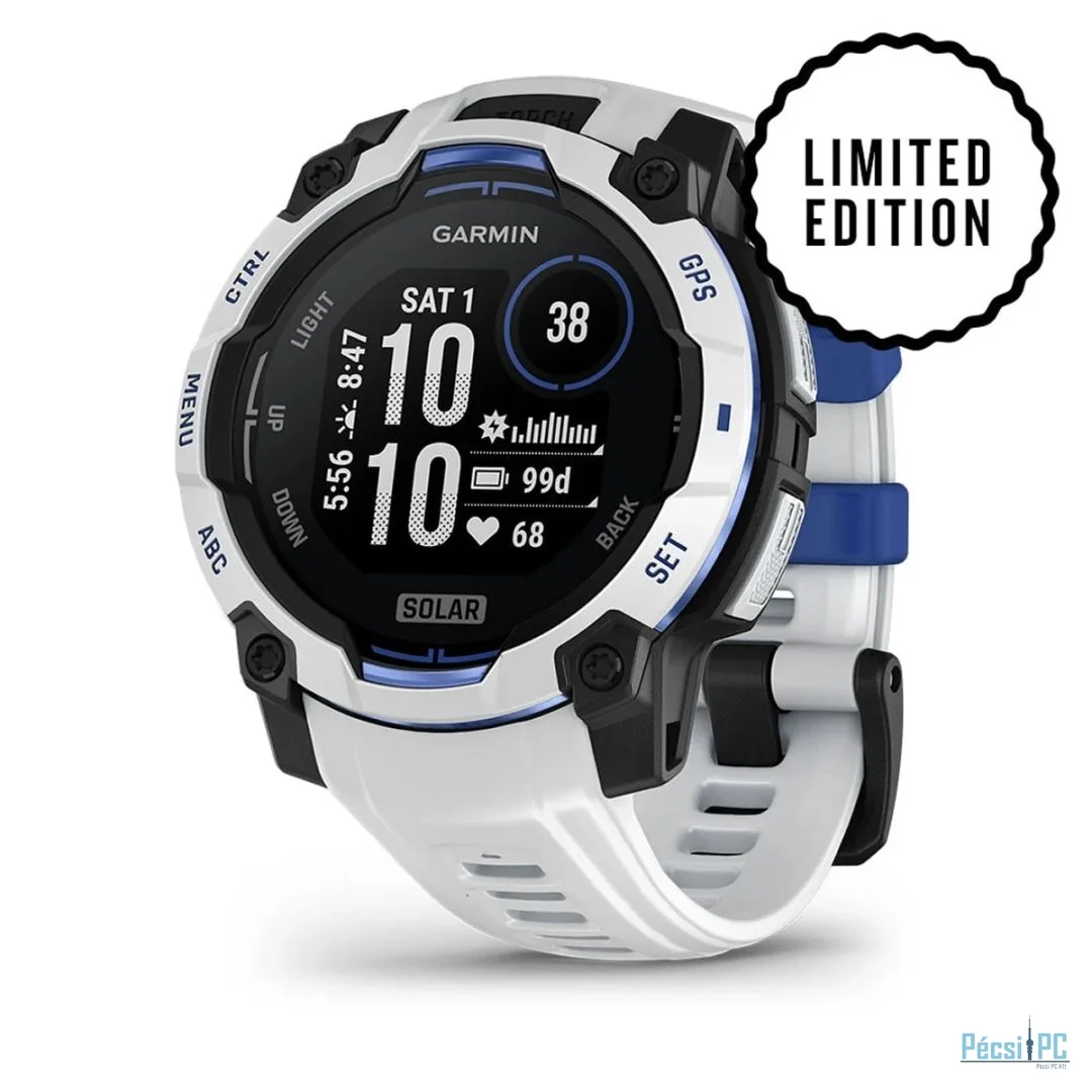 Garmin Instinct 3 45mm Solar Whitestone with Whitestone Band