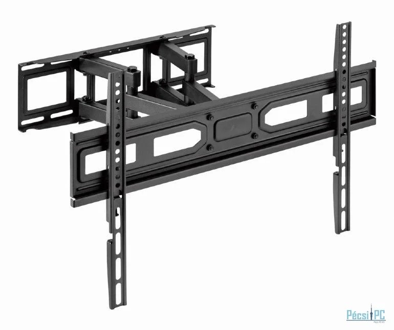 Gembird WM-80ST-03 Full-motion TV wall mount 37”-80” Black