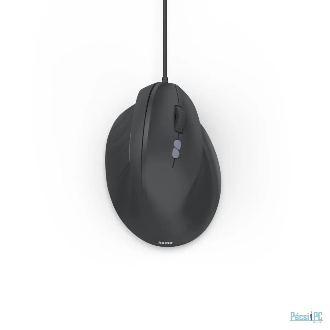 Hama ECM-500R Ergonomic Vertical Mouse Black