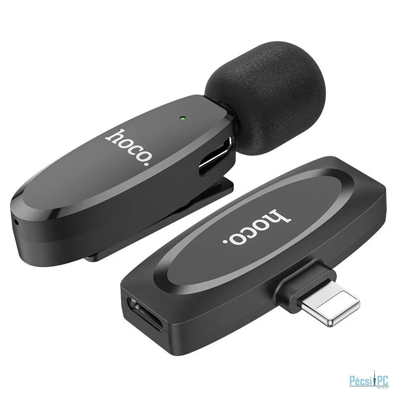 Hoco L15 Crystal Wireless microphone Black