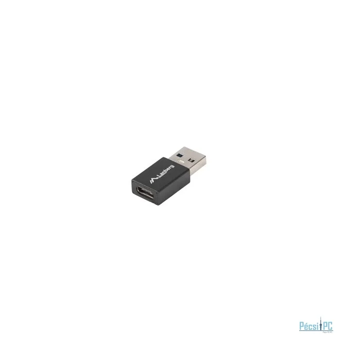 Lanberg USB-C to USB 3.1 A Adapter Black