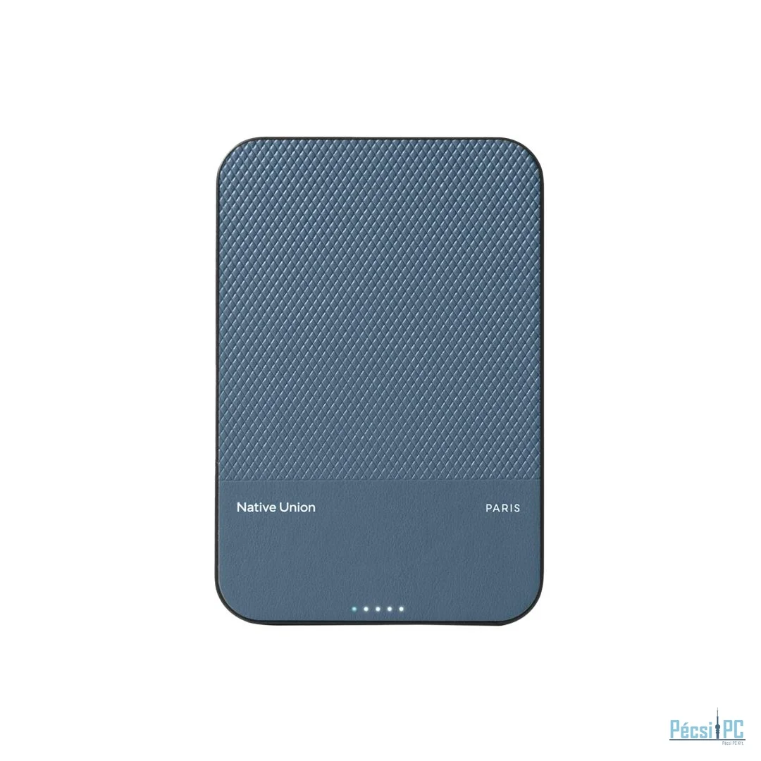 Native Union (Re)Classic Magnetic Power Bank Qi2 5000mAh Navy