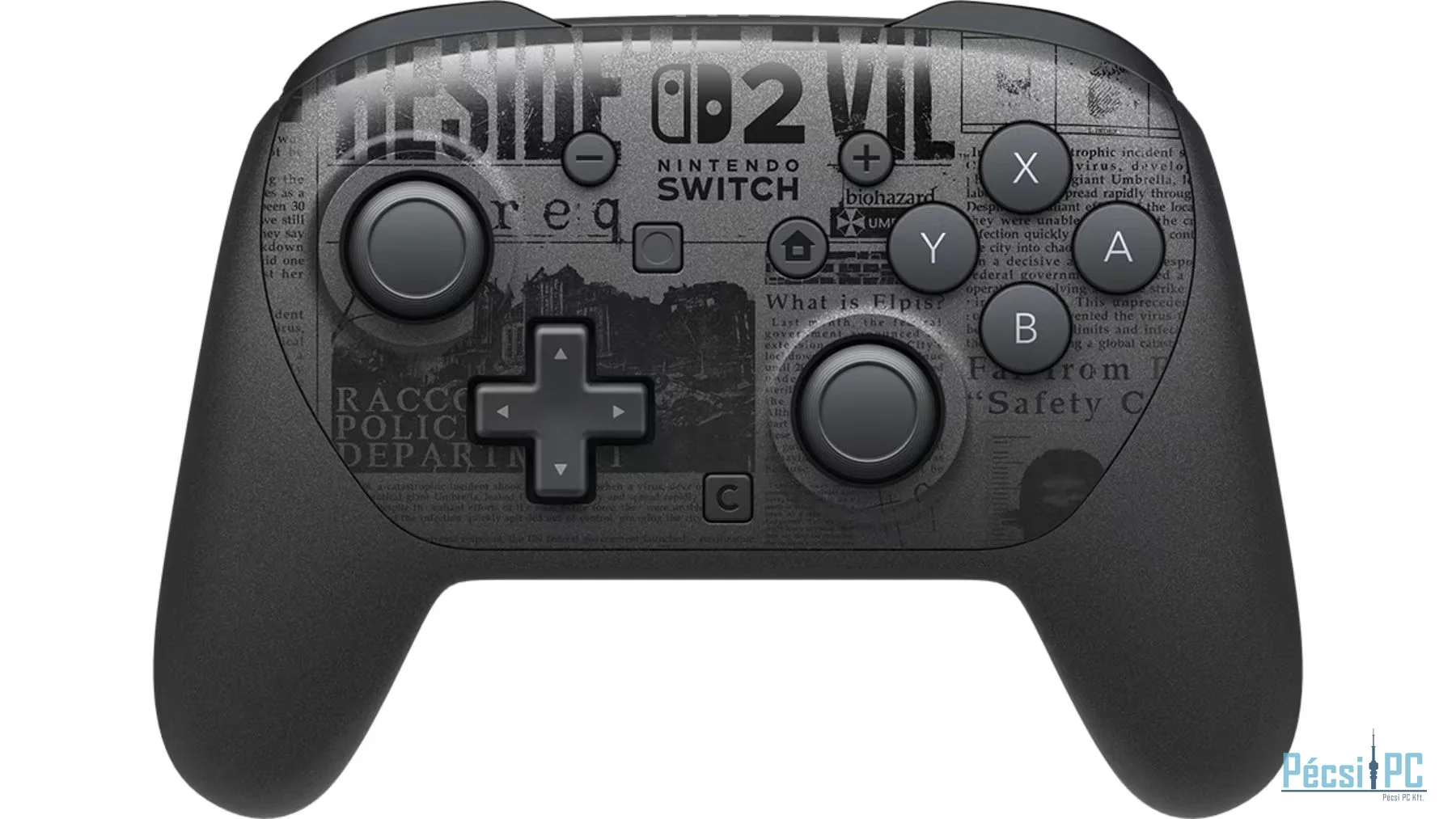 Nintendo Switch 2 Pro Resident Evil Requiem Edition Gamepad Black