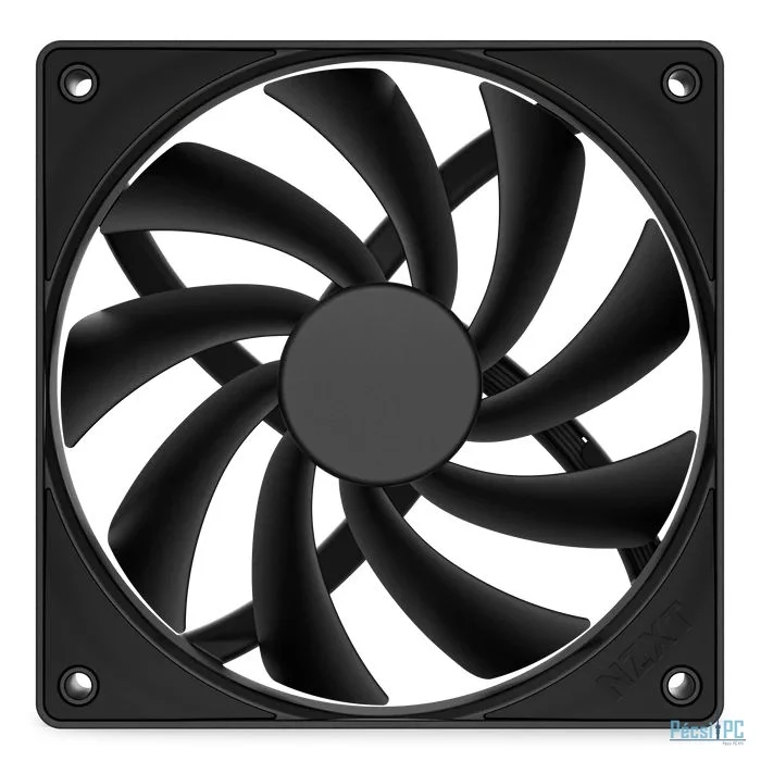 NZXT F120Q 120mm Quiet Airflow PWM Case Fan Black