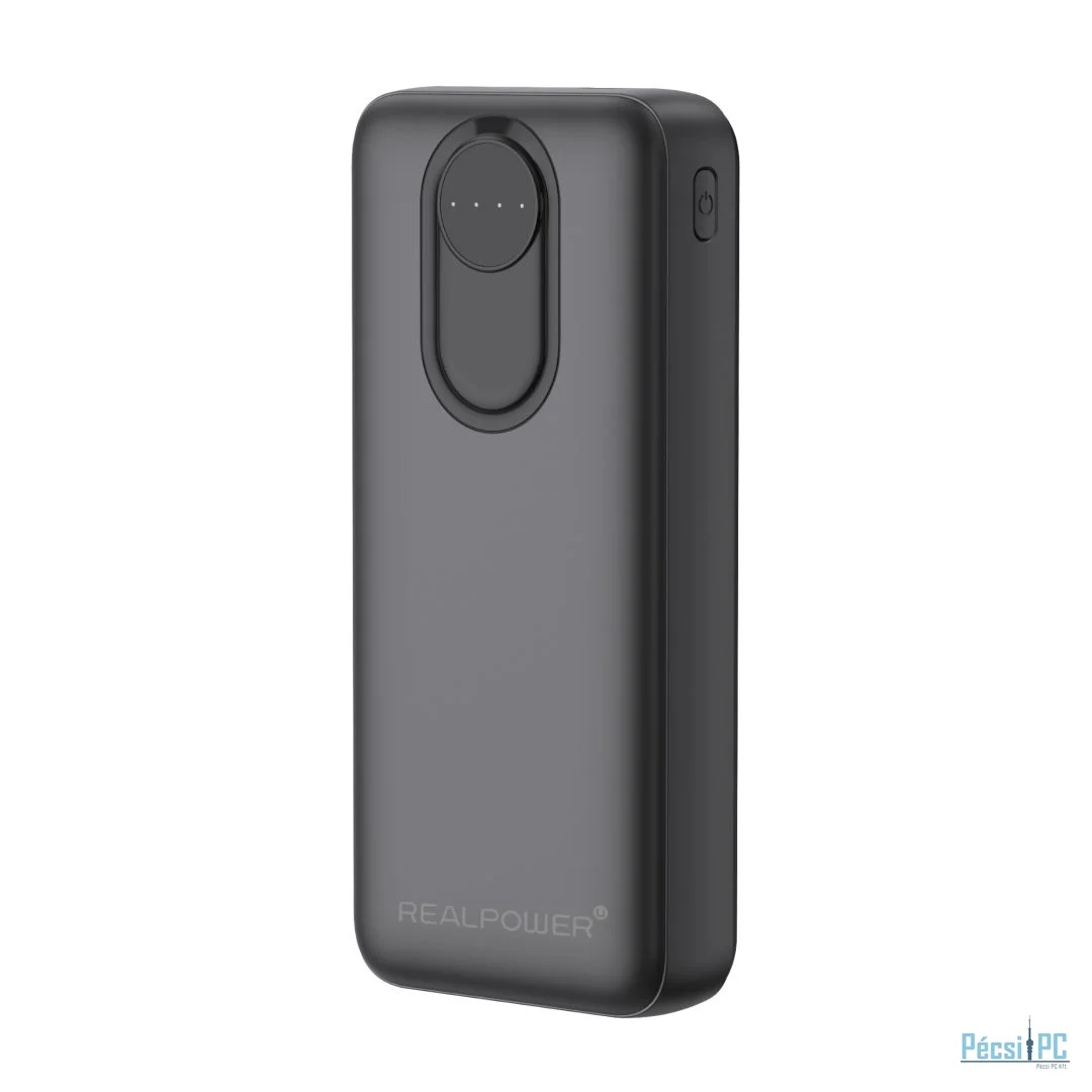 Realpower PB-20000 Pro 20000mAh PowerBank Black