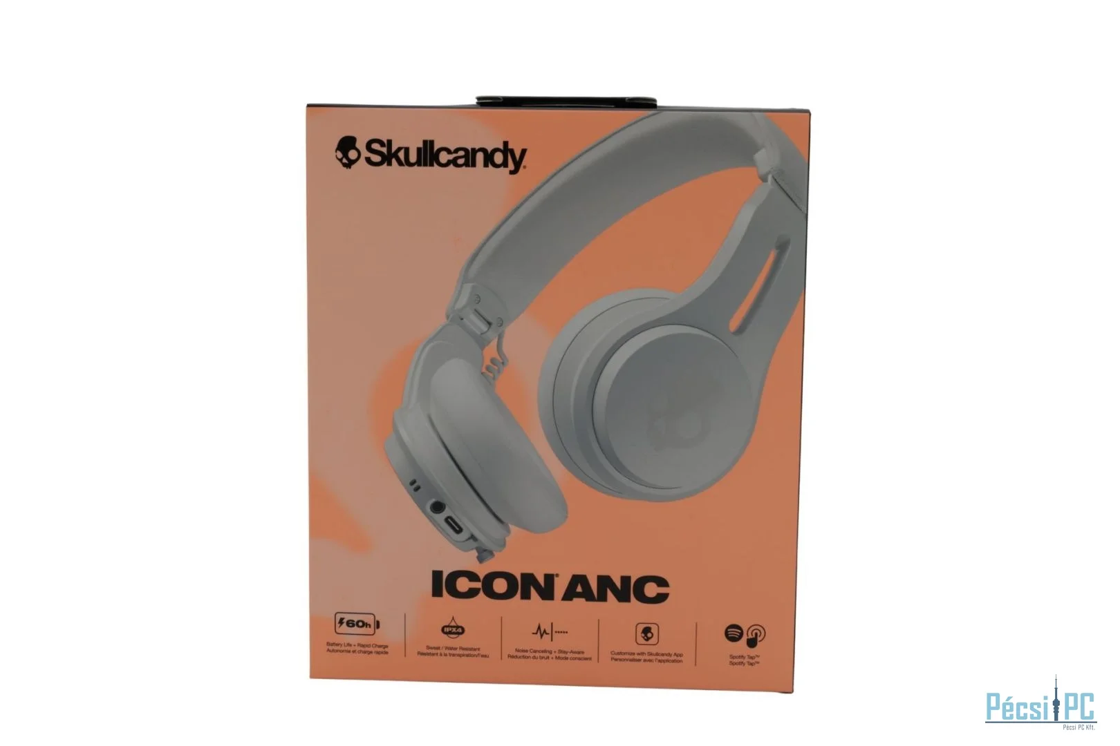 Skullcandy Icon ANC Bluetooth Headset Bone/Orange