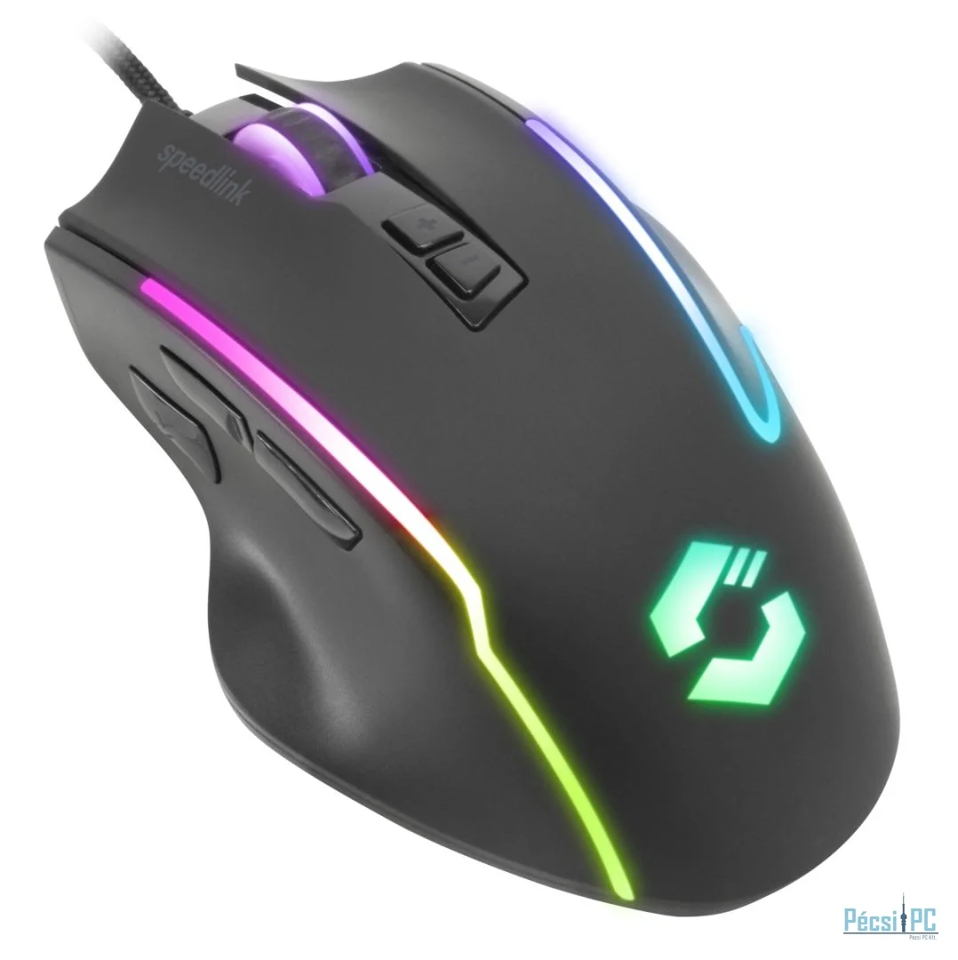 Speedlink DECUS NX RGB Gaming Mouse Rubber-Black