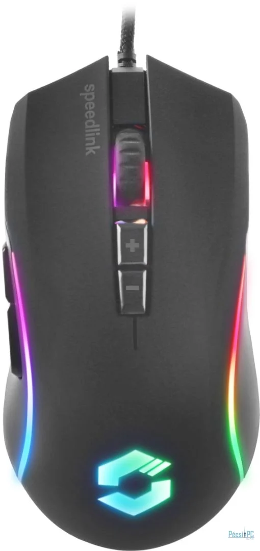 Speedlink ZAVOS RGB Gaming Mouse Rubber-Black
