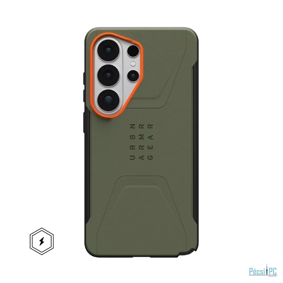 UAG Civilian case for Samsung Galaxy S26 Ultra Olive Drab/Orange