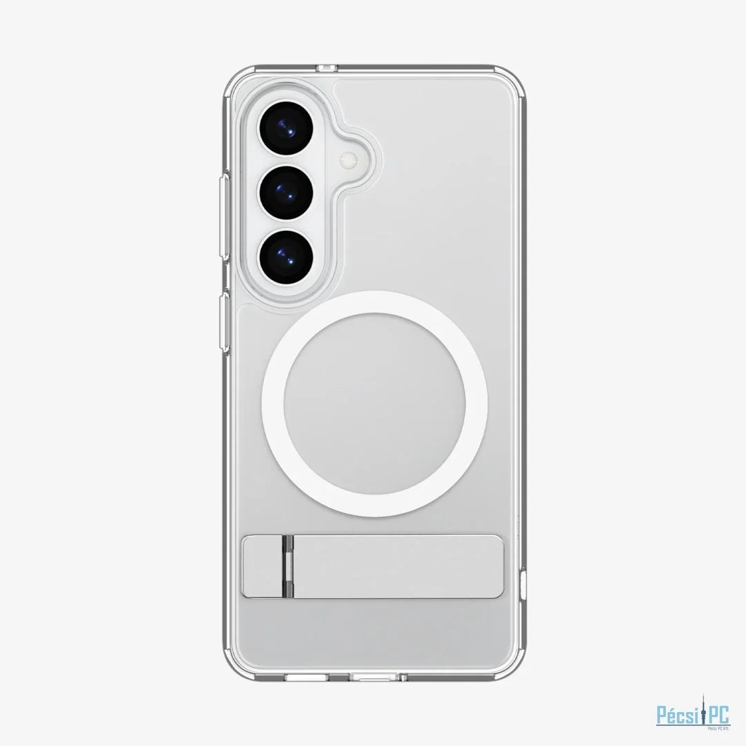 Spigen Ultra Hybrid S MagSafe case for Samsung Galaxy S26 Clear White