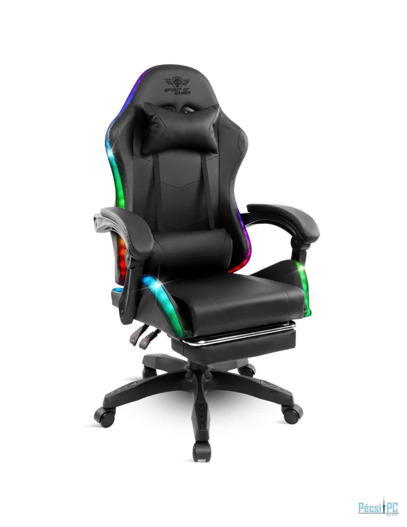 Spirit Of Gamer Sirius RGB Gaming Chair Black