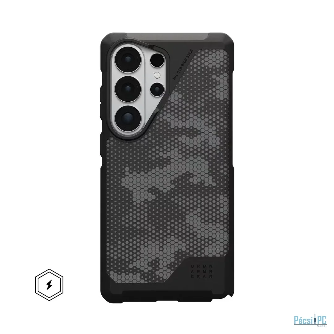 UAG Metropolis LT case for Samsung Galaxy S26 Ultra Micro Hex Camo Graphite