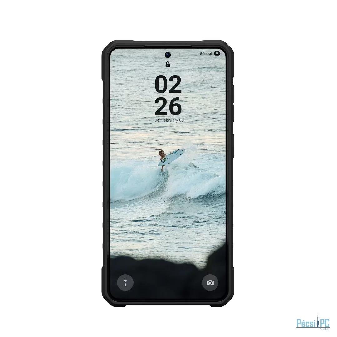 UAG Pathfinder Clear case for Samsung Galaxy S26 Ash/Black