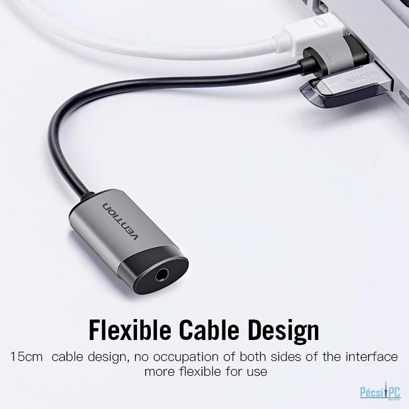 Vention CDJHB 2.0 USB Hangkártya