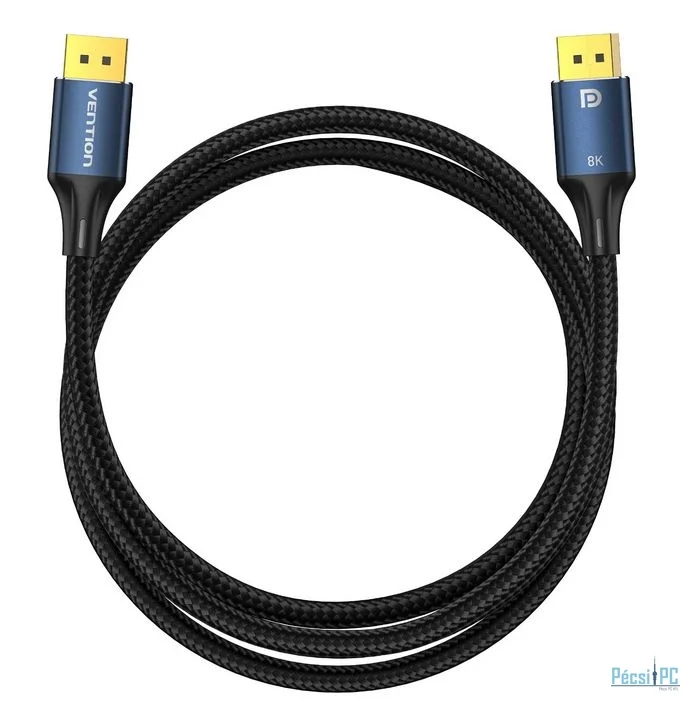 Vention Displayport to Displayport Cable 1,5m Black/Blue