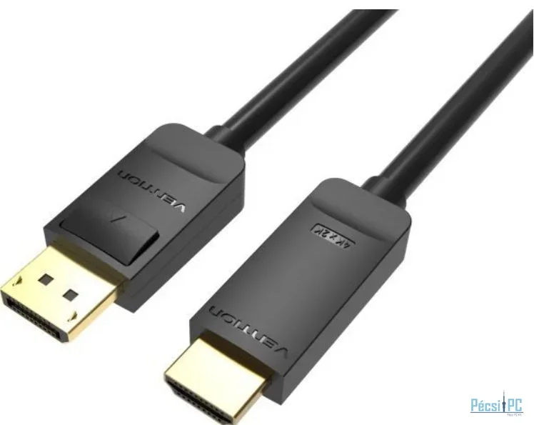 Vention Displayport to HDMI Cable 1,5m Black