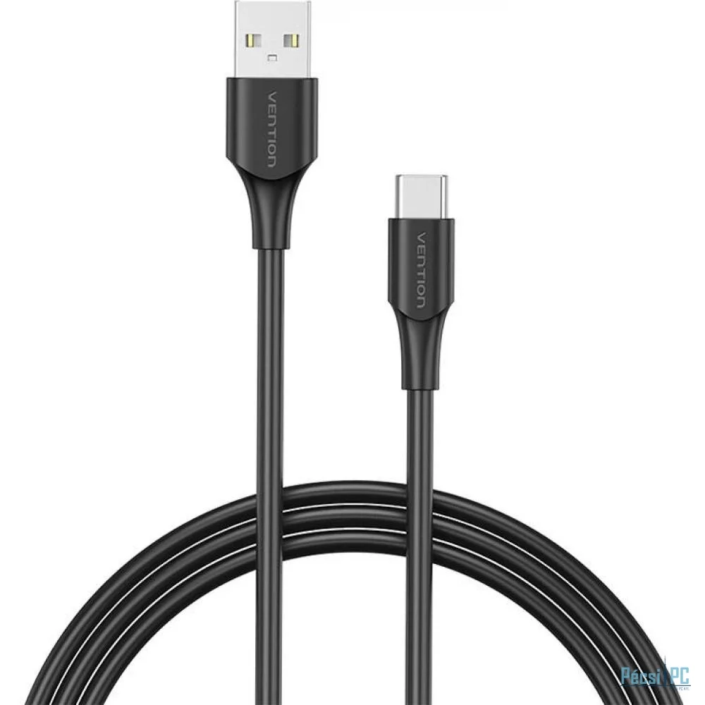 Vention USB-A 2.0/M to USB-C/M cable 0,5m Black