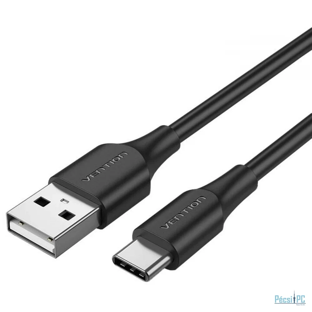 Vention USB-A 2.0/M to USB-C/M cable 0,5m Black