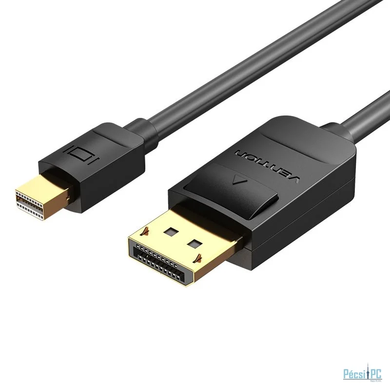 Vention Mini Displayport to Displayport Cable 2m Black