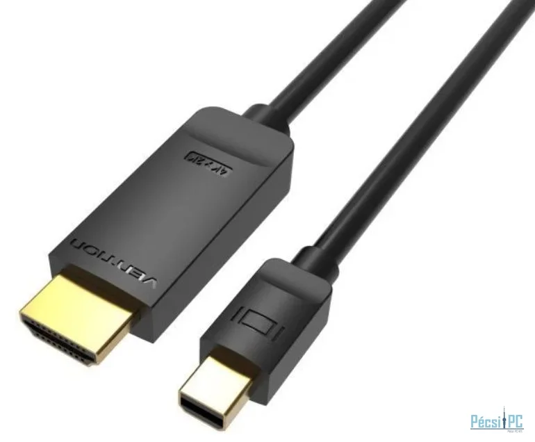 Vention Mini Displayport to HDMI Cable 3m Black