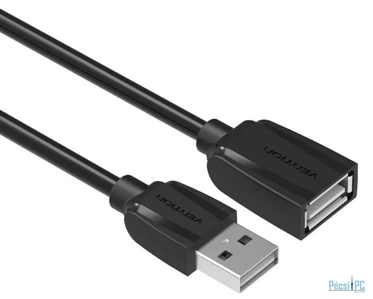 Vention USB 2.0 A Male to A Female Extension Cable 3m Black