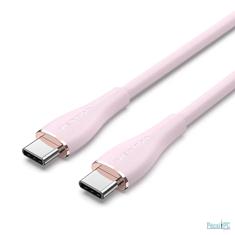 Vention USB 2.0 C to USB 2.0 C Cable 1,5m Pink