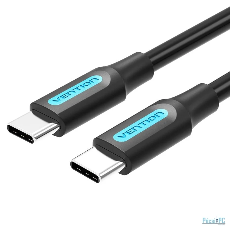 Vention USB 2.0 C to USB 2.0 C Cable 1,5m Black