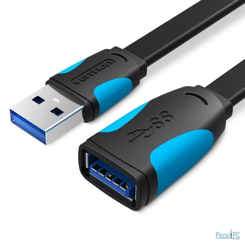 Vention USB 3.0 Extender Cable 2m Black/Blue