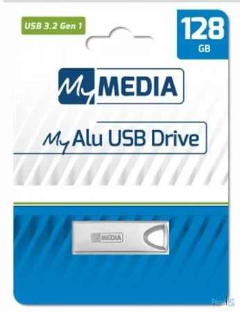 Verbatim 128GB MyMedia USB 3.2 Silver