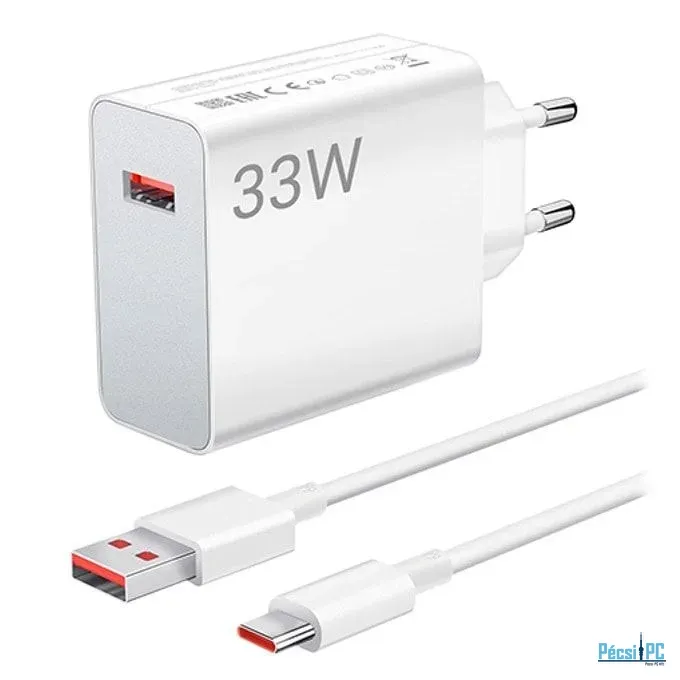 Xiaomi 33W Charging Combo (Type-A) EU White