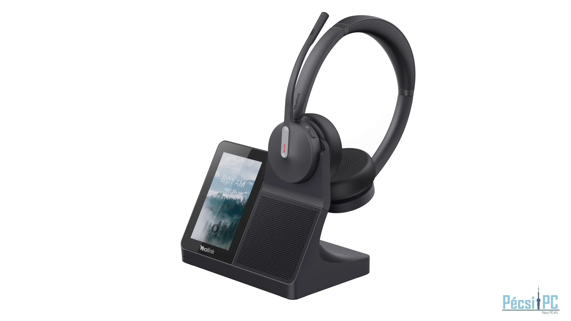 Yealink WH64 Workstation Dual DECT Wireless Headset Black