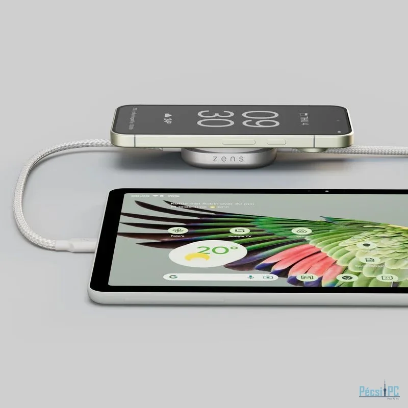 Zens Pro 2 USB C-C Charging Cable  1,5m White