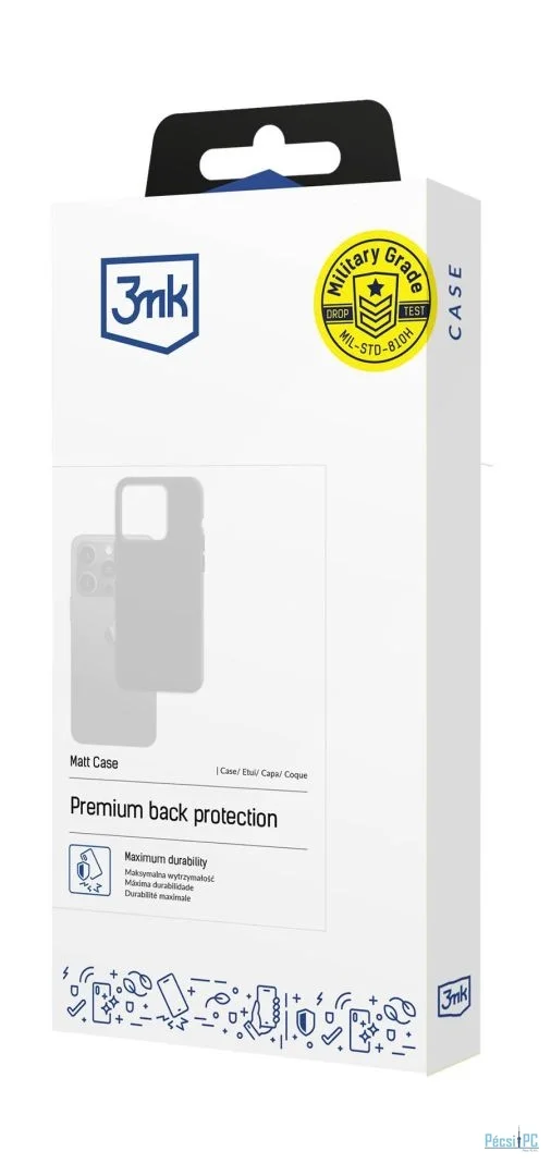 3mk Matt Case pro for Xiaomi Redmi 17 Ultra Black
