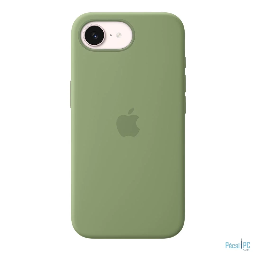 Apple iPhone 17e Silicone Case with MagSafe Light Moss