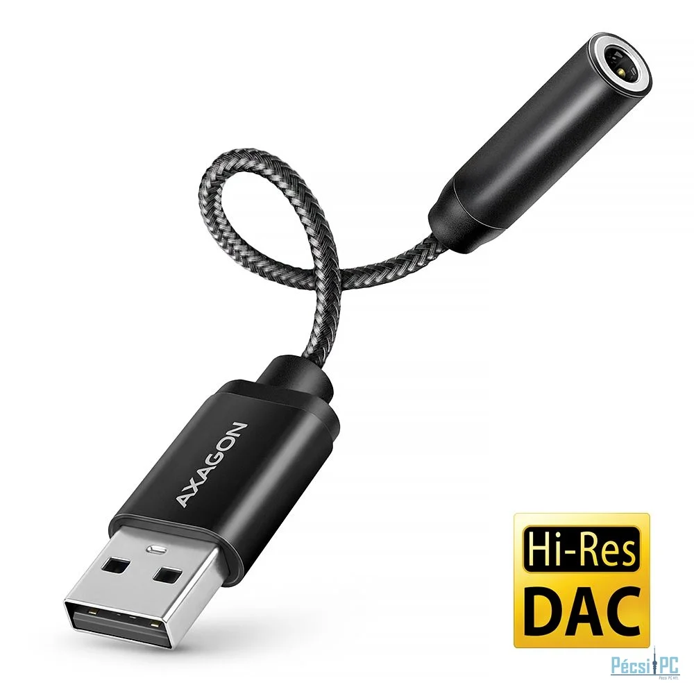 AXAGON ADA-HA USB-A Hi-Res DAC audio adapter