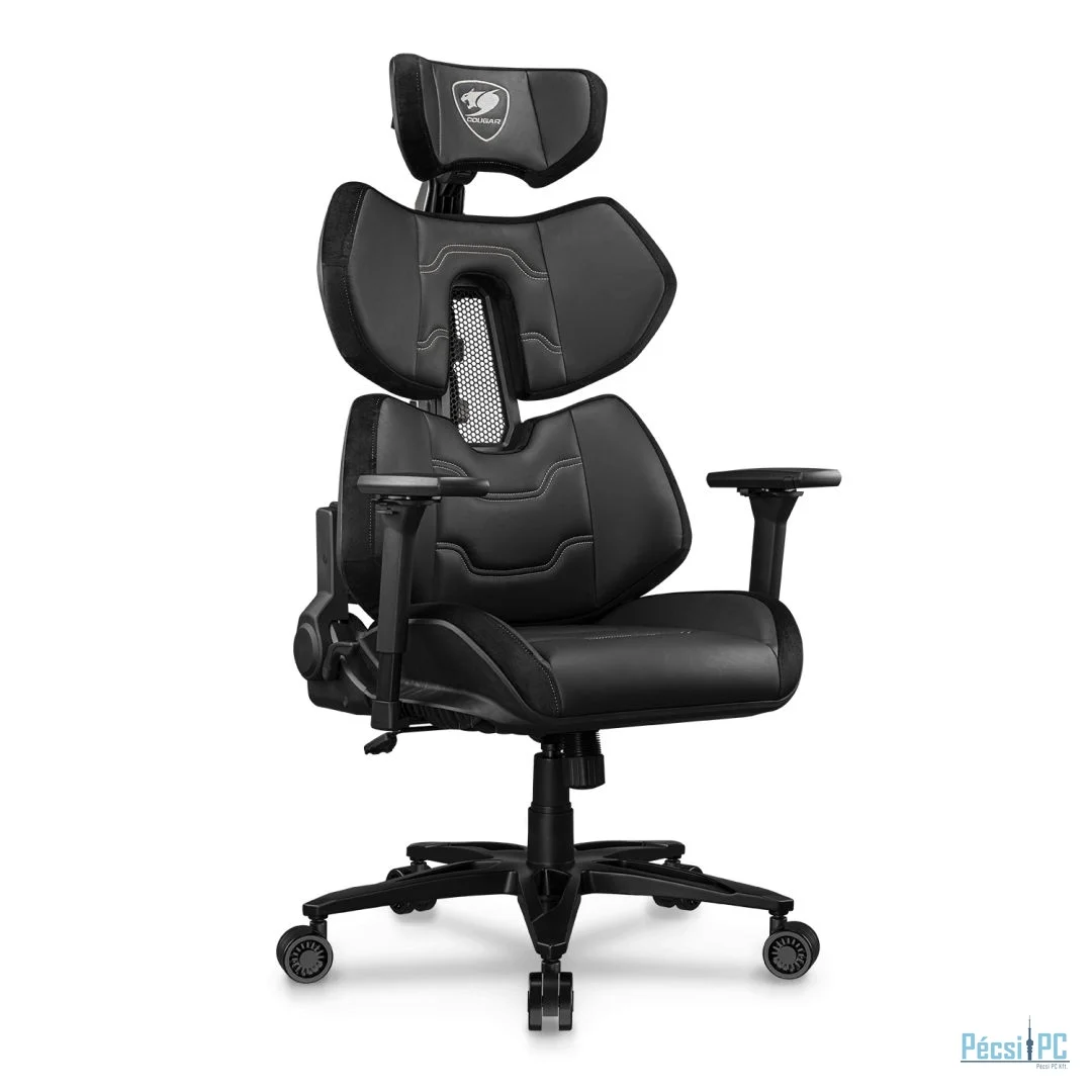 Cougar Terminat Elite Gold Gaming Chair Black