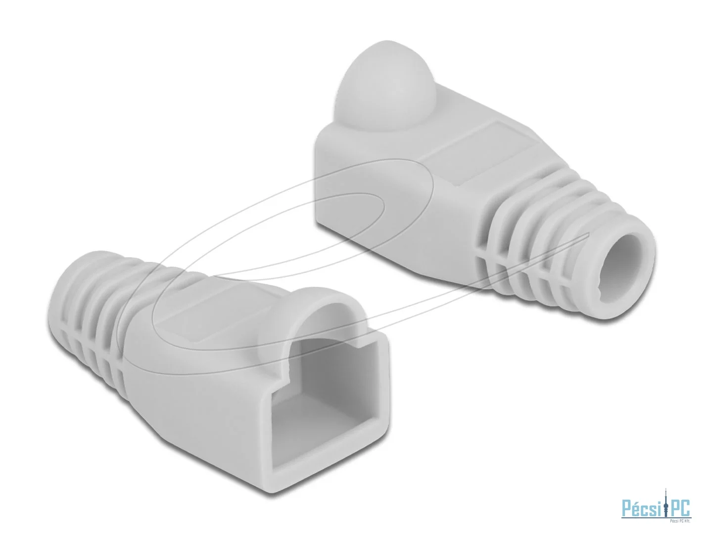 DeLock Törésgátló RJ45 csatlakozóhoz 20 db/csomag Grey