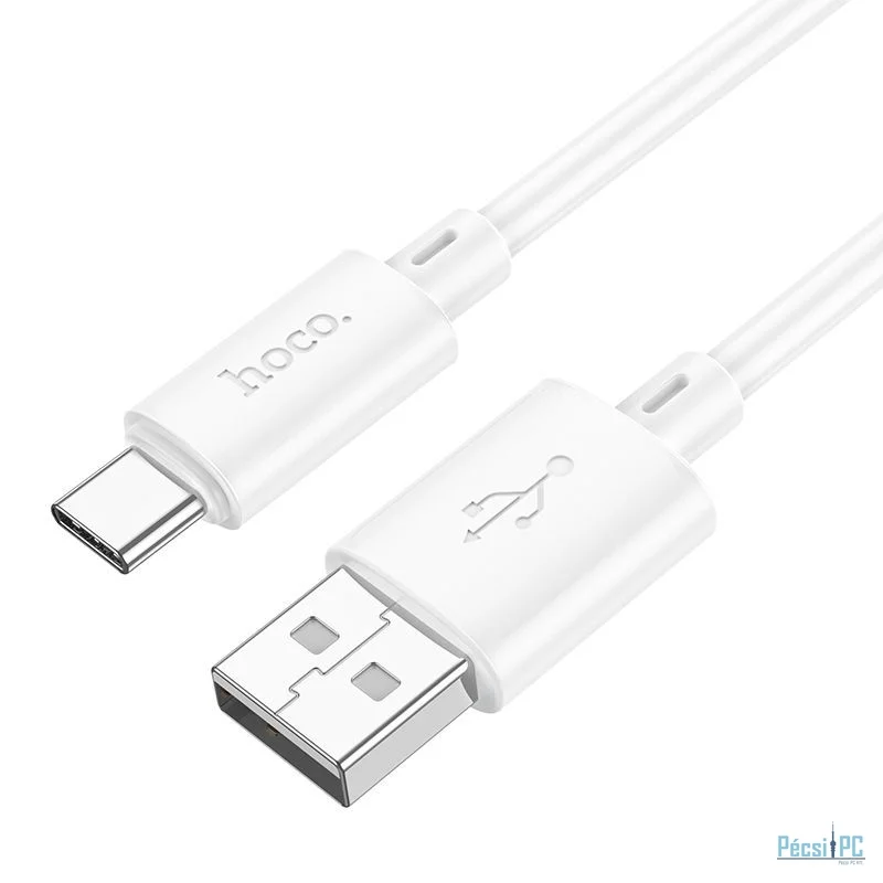 Hoco X88 USB A to Type C 3A cable 1m White