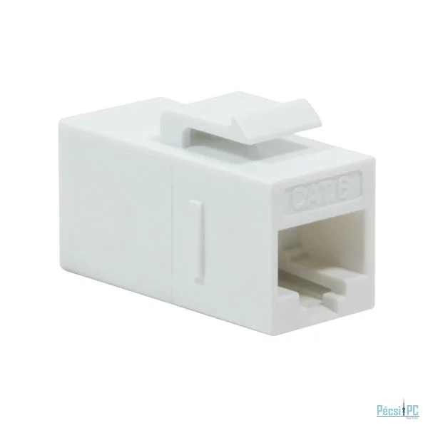 Logilink Cat.6 Keystone Inline Coupler UTP 14.5 mm width White