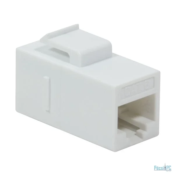 Logilink Cat.6 Keystone Inline Coupler UTP 14.5 mm width White