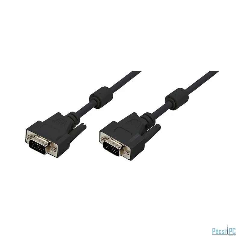 Logilink VGA HD15/M to HD15/M 20m Black