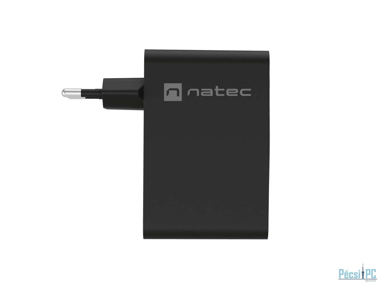 natec Ribera Gan 4-port Wall Charger Black