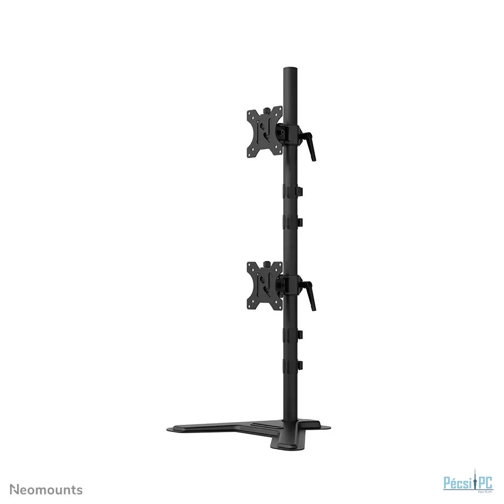 Neomounts DS45-600BL2V Dual monitor stand 10-32