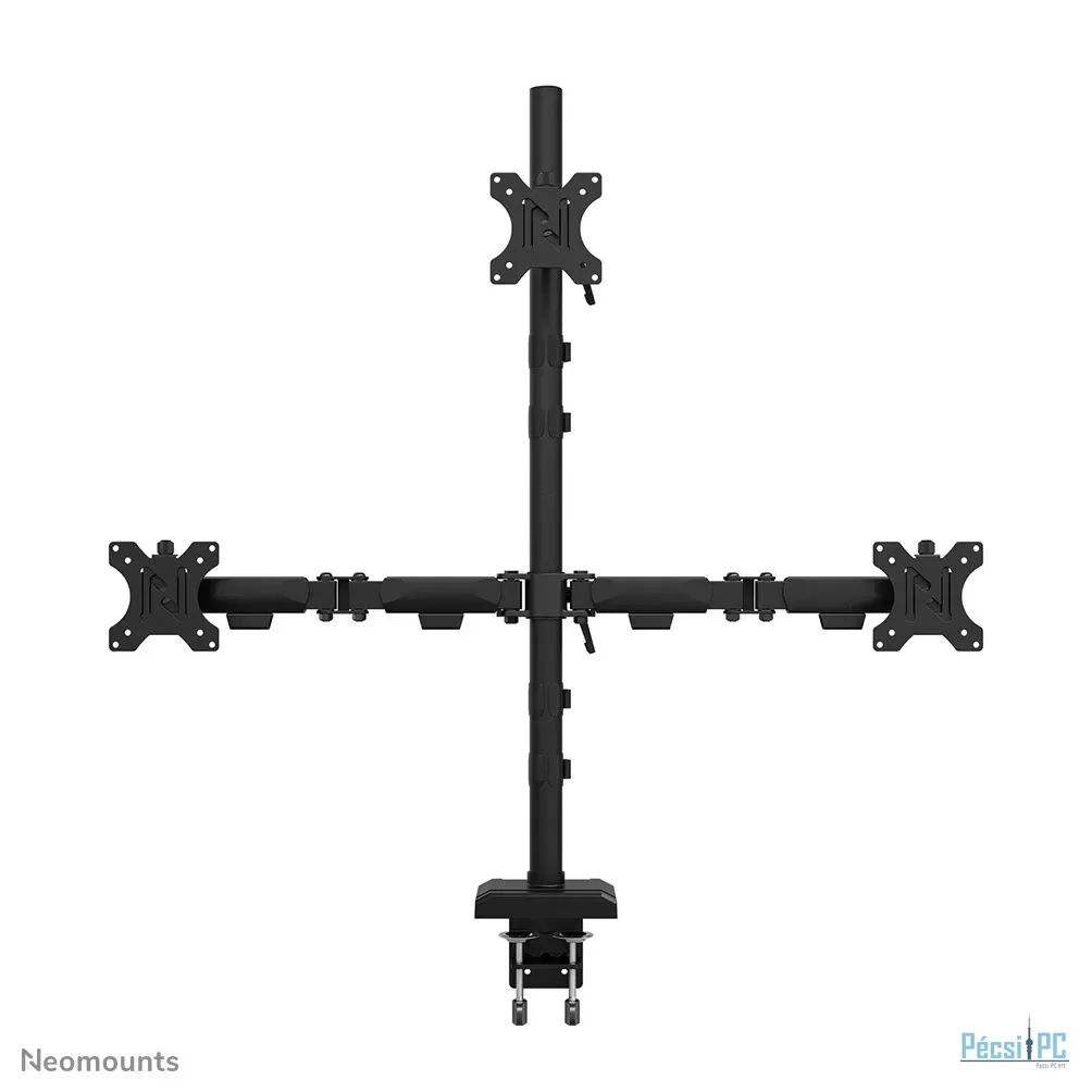 Neomounts DS60-600BL2-1 Triple monitor arm 10-32