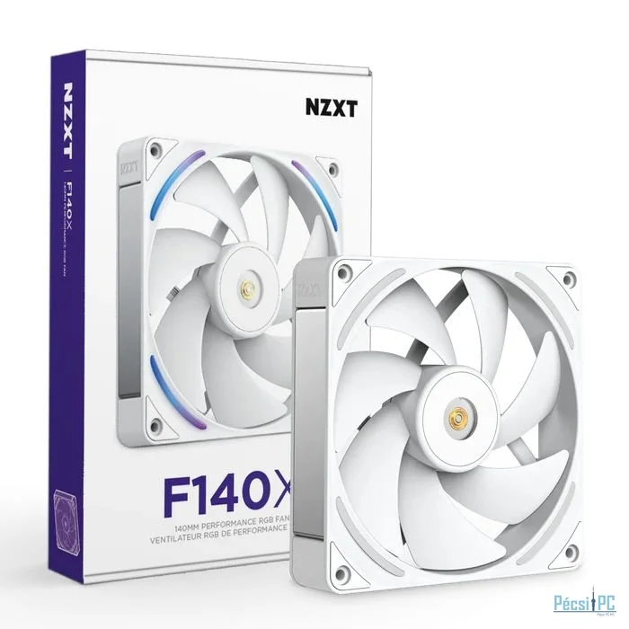 NZXT F140X 140mm Performance RGB Fan White