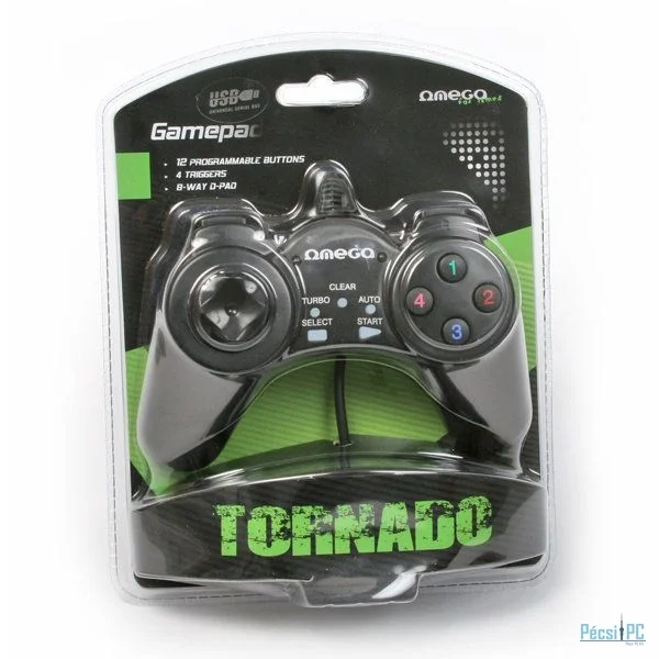 Platinet Omega Tornado USB Gamepad Black