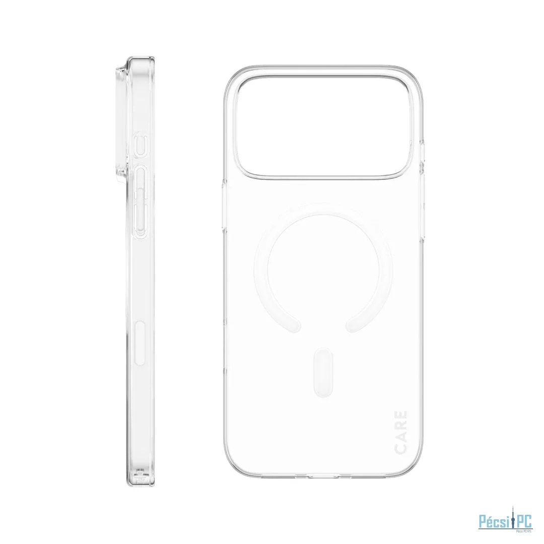 PanzerGlass Care slim MagSafe case for iPhone 17 Pro Max Transaprent