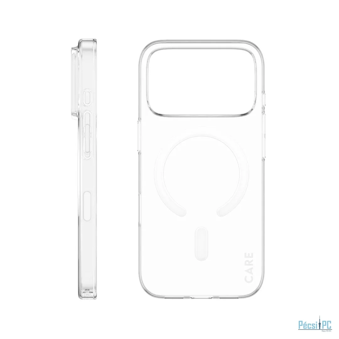 PanzerGlass Care slim MagSafe case for iPhone 17 Pro Transparent
