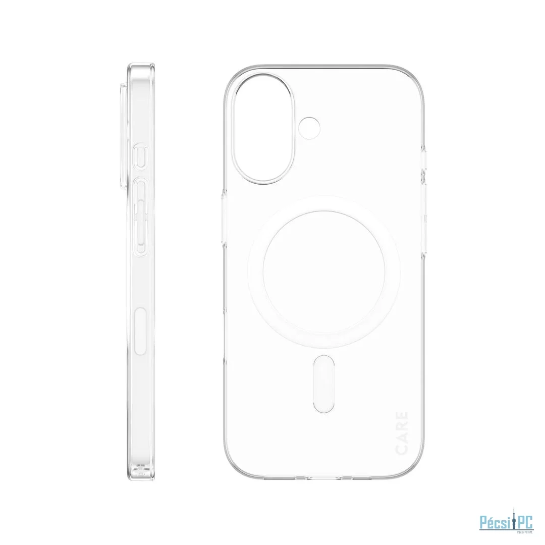 PanzerGlass Care slim MagSafe case for iPhone 17 Transparent